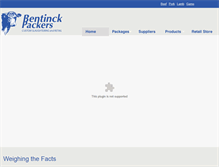 Tablet Screenshot of bentinckpackers.ca